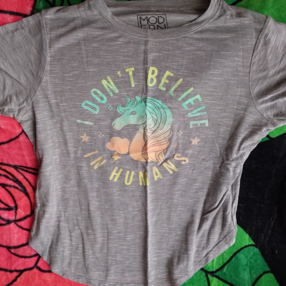 Jr's Modern Lux unicorn top